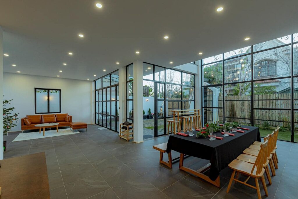 Tầng 1 - Phòng khách bếp