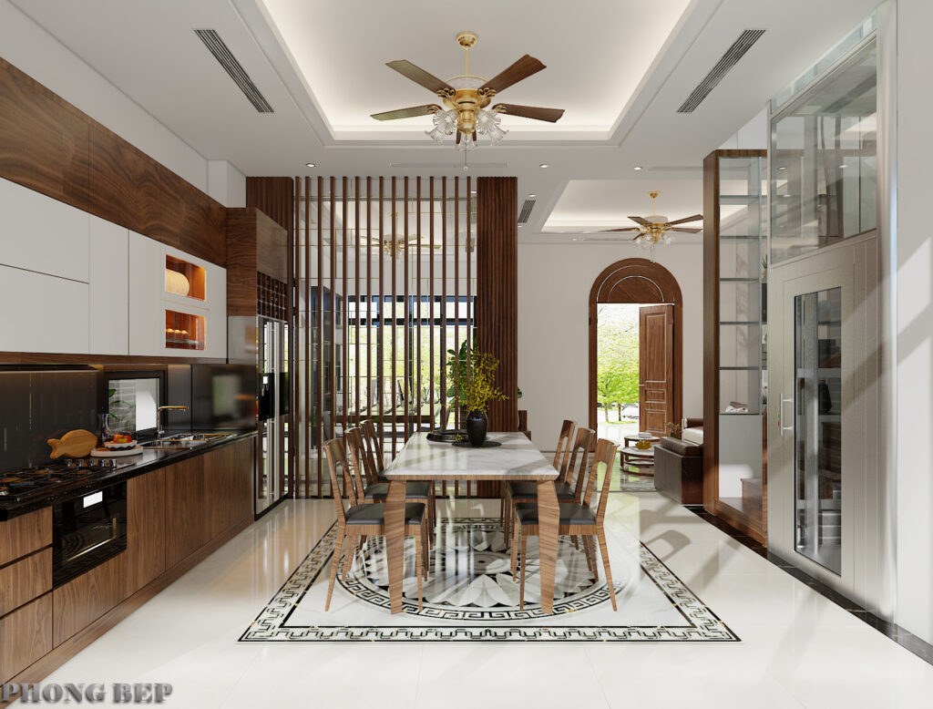 Phòng bếp và khu vực ăn