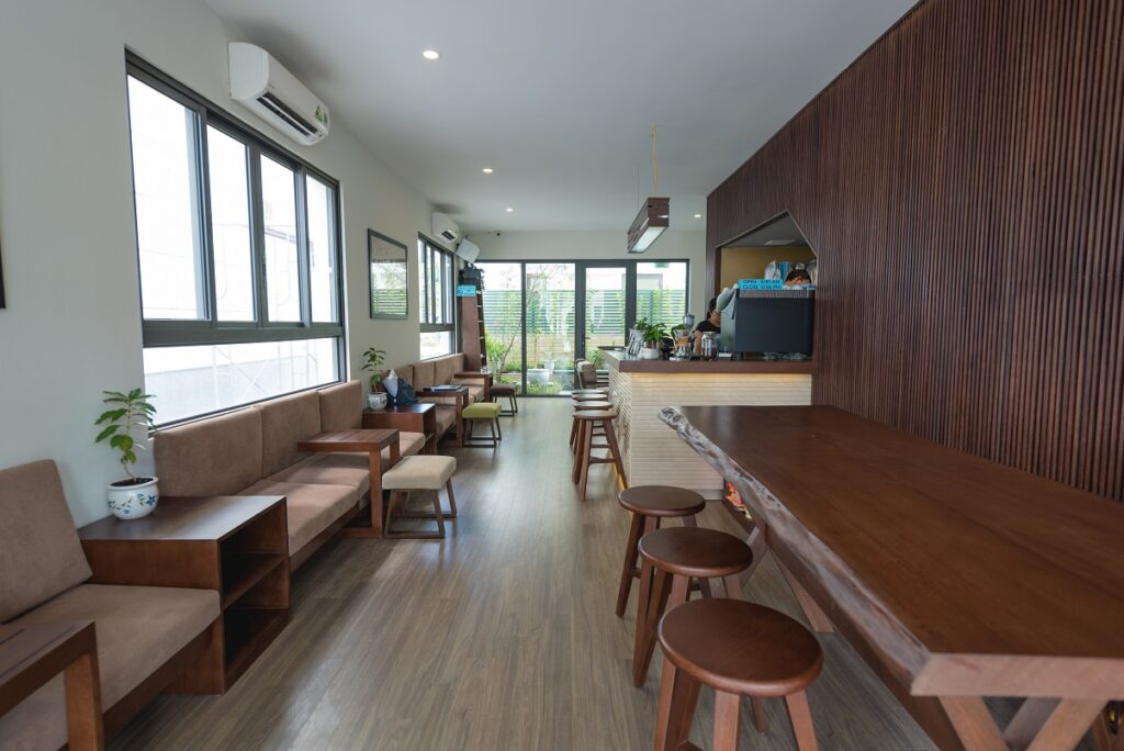 Hoàn thiện trọn gói quán Cafe của Puro