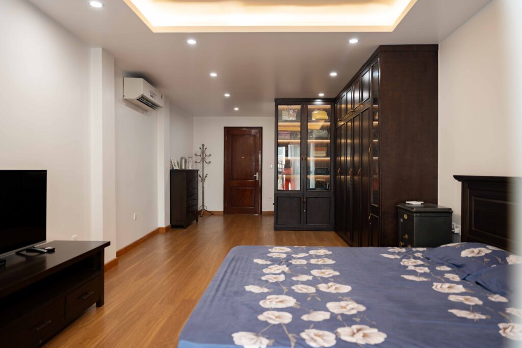Phòng ngủ nhà phố Nguyễn Quang Hy