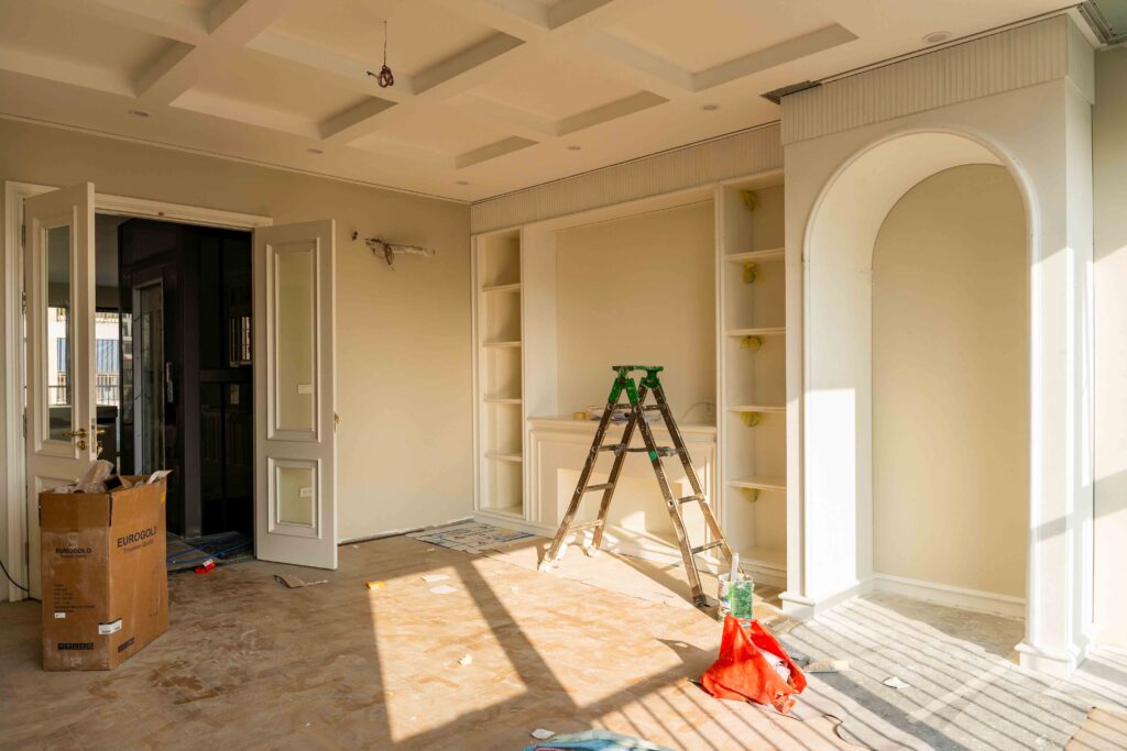 Thi công bếp - Nhà phố Long Biên