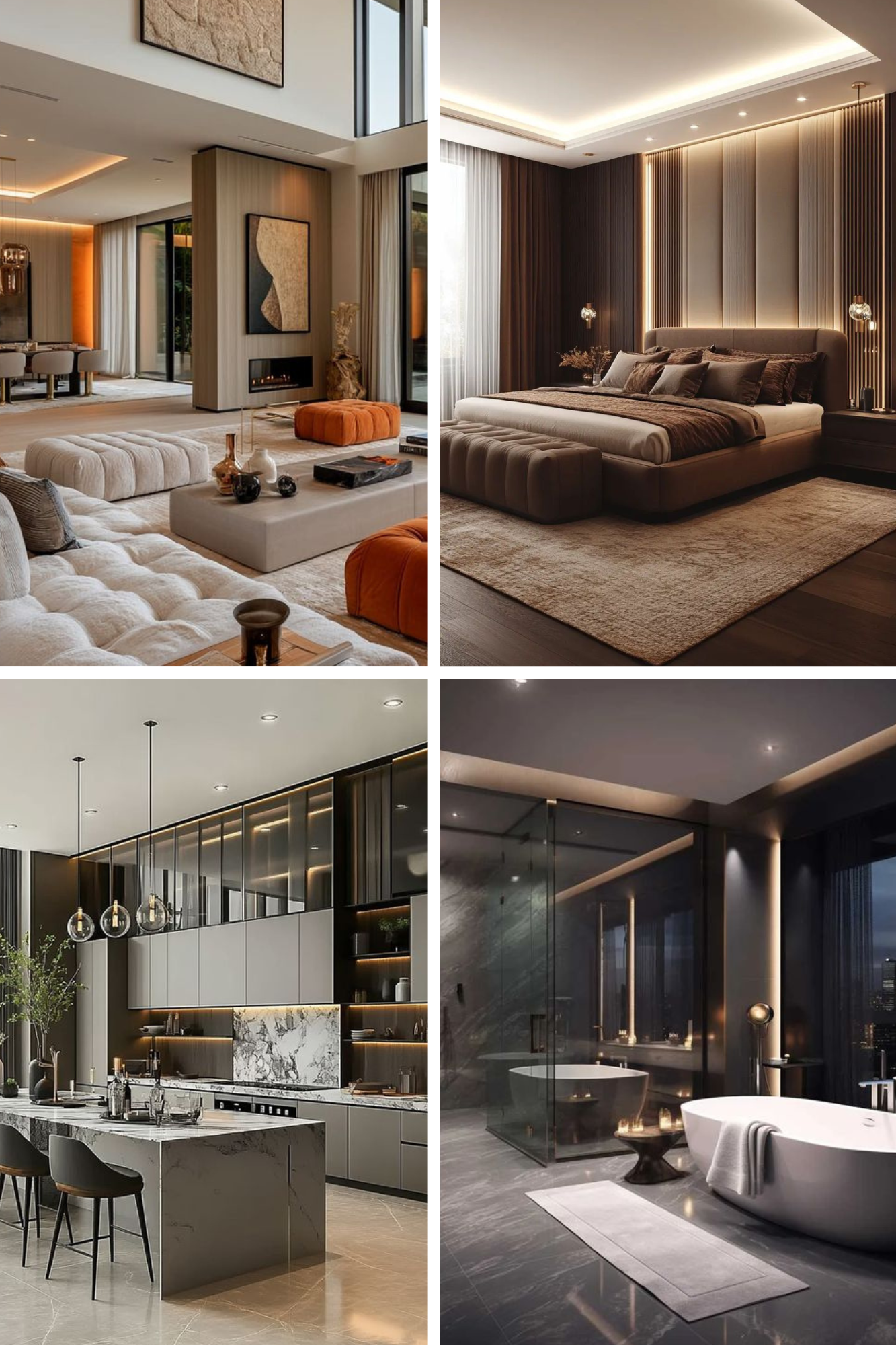Thiết Kế Nội Thất Biệt Thự Phong Cách Hiện Đại – Sự Tối Giản Tạo Nên Đẳng Cấp